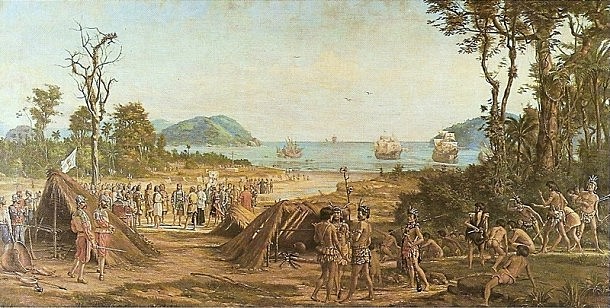 Fundação da cidade de São Vicente