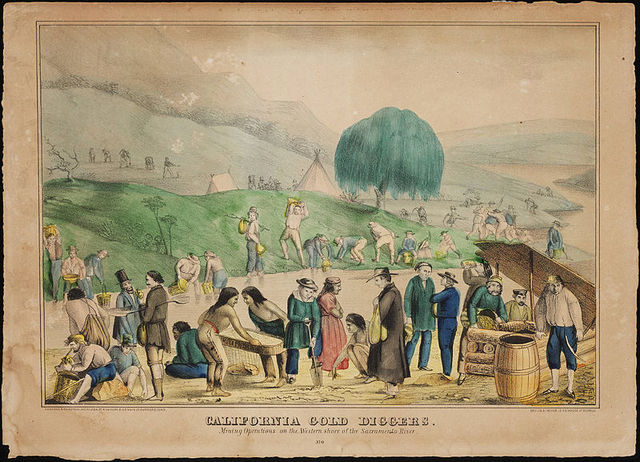 Gold is Discovered in California