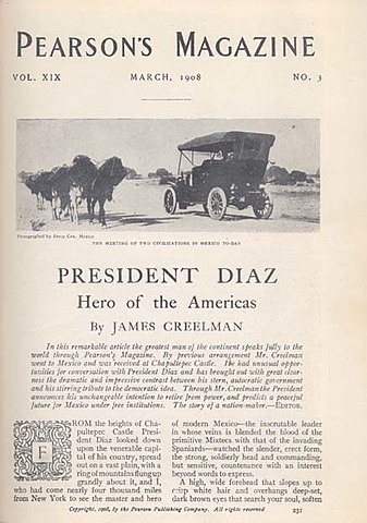 Entrevista a general Diaz