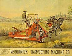 McCormick's Mechanical Harvester