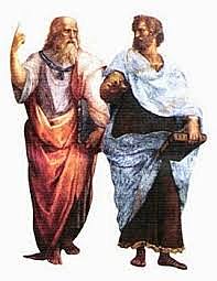 Platón y Aristóteles.