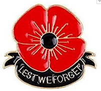 Poppies are adopted as the official Flower of Remembrance - social