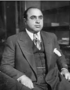 Al Capone was caught and jailed for tax evasion - social