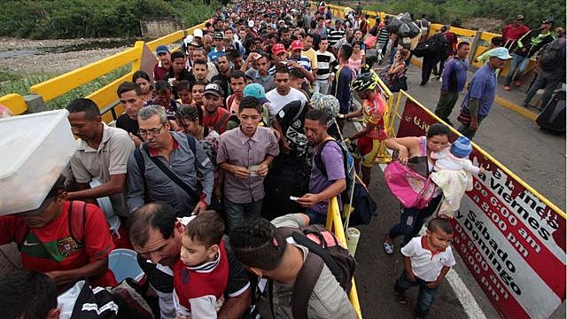 Crisis migratoria de Venezuela.