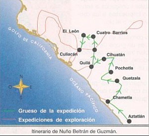 Inicio de las expediciones de Nuño Beltrán