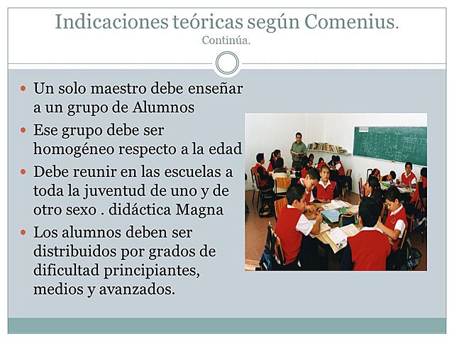(2) Algunas ideas de Comenius
