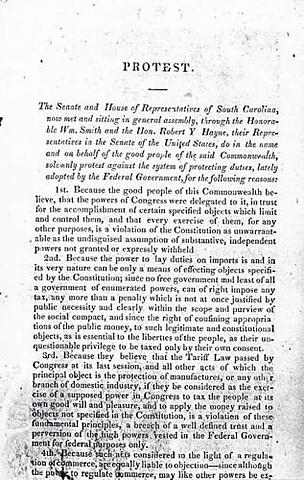 South Carolina Exposition and Protest