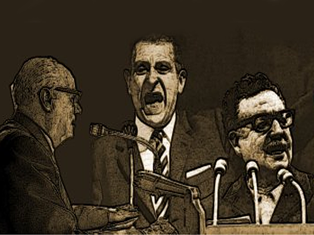 Ley de tres tercios (video explicativo y foto de los tres gobernantes de este periodo)