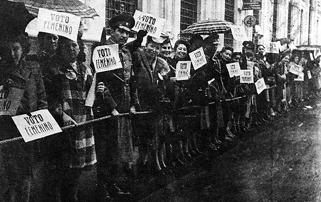 Voto femenino presidencial