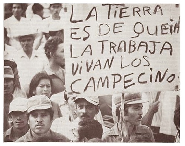 La primera reforma agraria (imagen de las protestas de los campesinos y video explicativo)