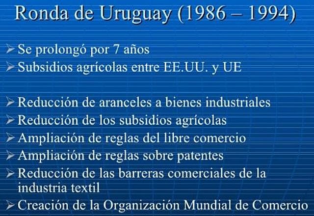 Ronda de Uruguay (octava)