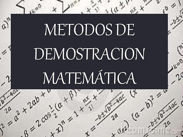 Teoria de la demostracion