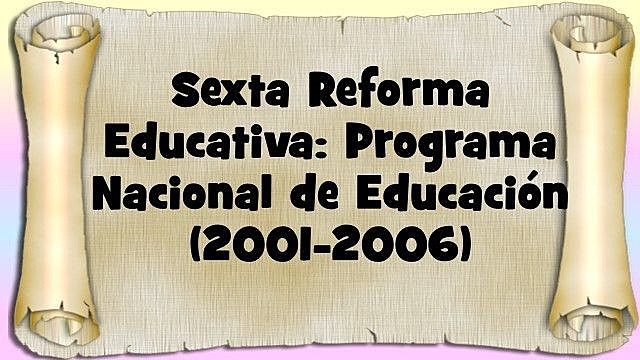 Programa Nacional de Educación