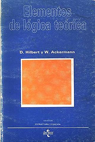 Publicación de "Elementos de lógica teórica"