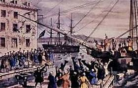 Motín del té        12 de Diciembre de 1773-BOSTON