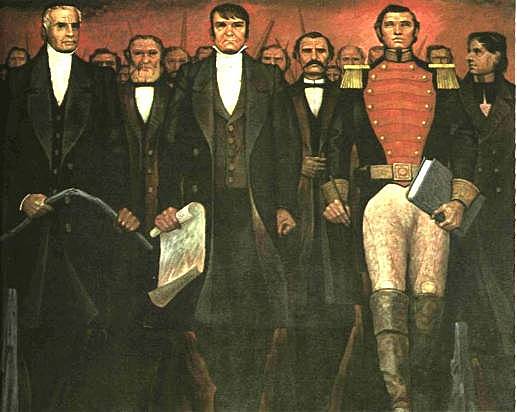 Ignacio Comonfort proclama el Estatuto Orgánico Provisional.