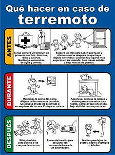 MEDIDAS DE PRECAUCIÓN ANTE UN TERREMOTO