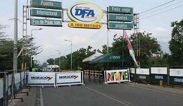 CIERRE FRONTERA DE COLOMBIA CON VENEZUELA