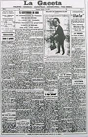 Se utiliza la gaceta de Boston como medio publicitario para la enseñanza por medio de la correspondencia