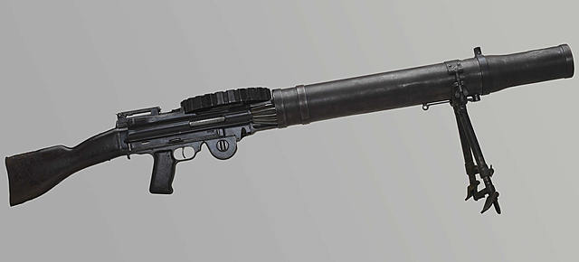 Lewis light machine gun