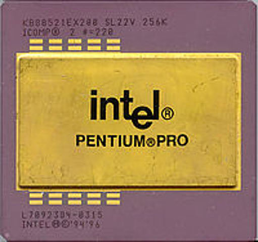 Es presentado el Pentium Pro de Intel