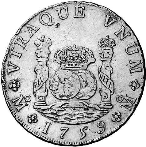 Moneda redonda: Columnarios