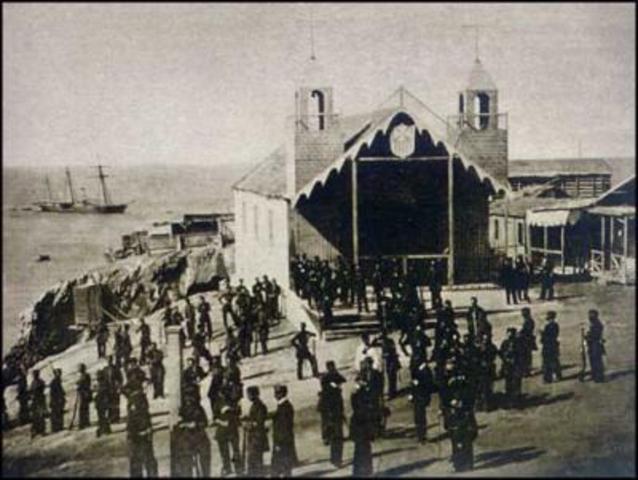 Ocupación de las Islas de Chincha por la Expedición Española