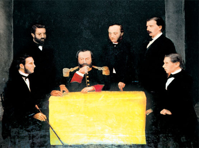 Firma del Tratado Vivanco-Pareja