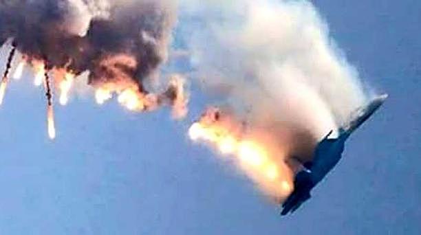 Avión de combate ruso es derribado por Turquía
