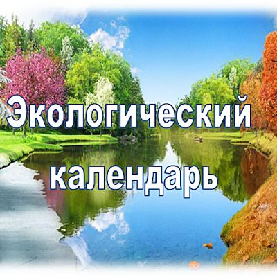 Timeline: Экологический календарь, 2020