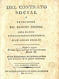 El contrato social     1762-Francia