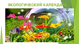 Timeline: Экологический календарь