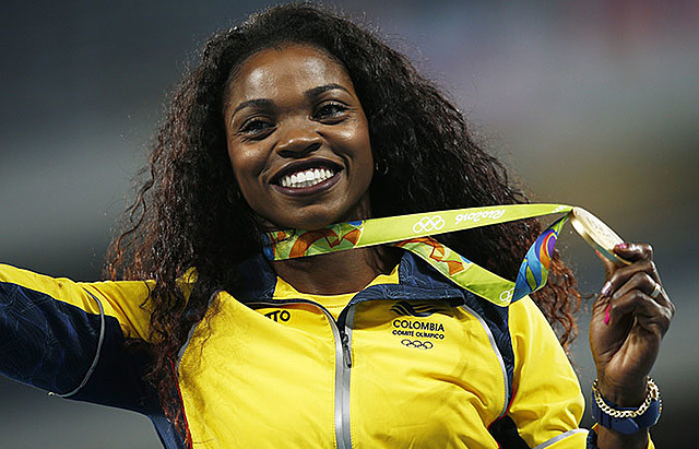 She won his first international medal at the South American Athletics Championship.