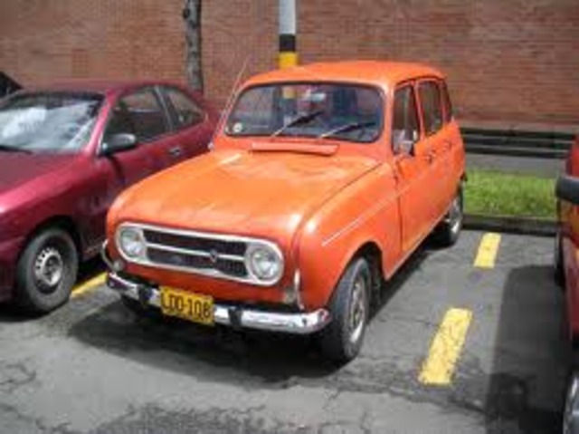 MI PAPA COMPRA UN CARRO RENAULT 4