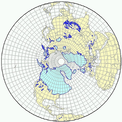Glaciation in the Northern Hemisphere