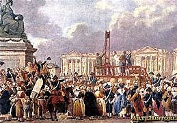 Decapitación de Luis XVI                 21 de Enero de 1793-FRANCIA-PLAZA DE LA REVOLUCIÓN