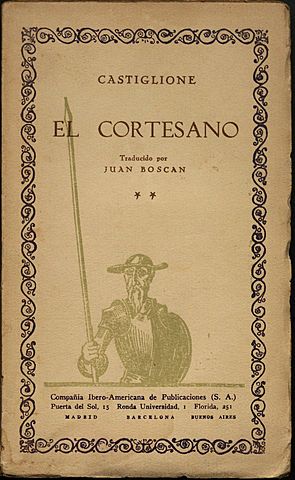 Traducción del Cortesano por Juan Boscán.
