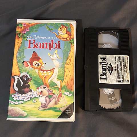 Vi mi primera película en VHS