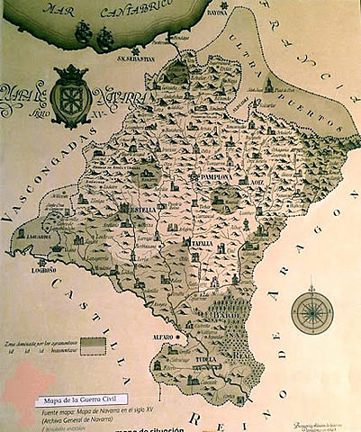 Guerra civil en Navarra