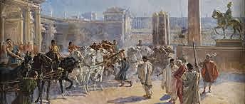 La caída del imperio romano