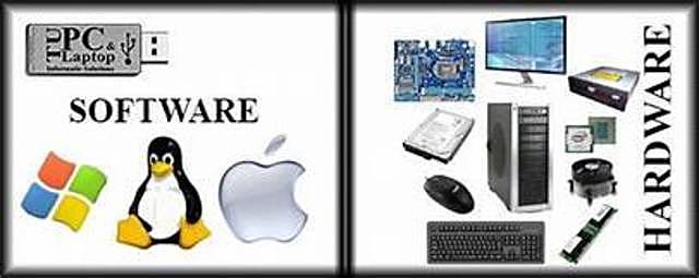 Aparece el concepto de software y hardware