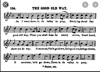 slave songs published