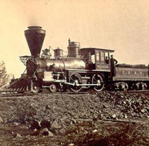Transcontinental Railroad is Completed