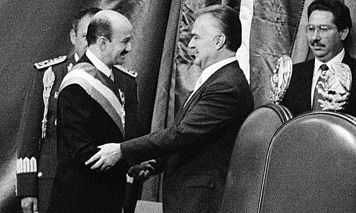 Miguel de La Madrid termina su sexenio en el mandato como presidente de México