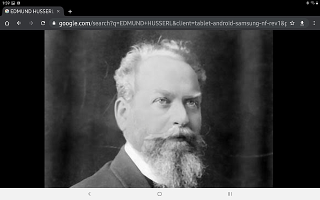 EDMUND HUSSERL