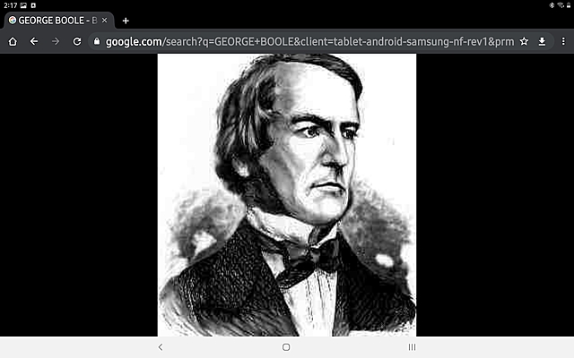 GEORGE BOOLE