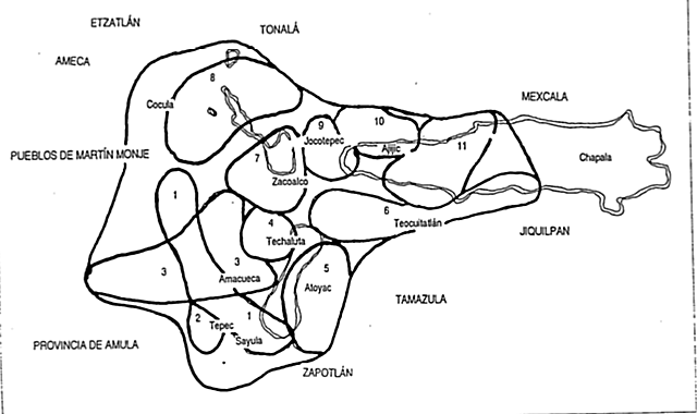 Fundación de la provincia de Ávalos.