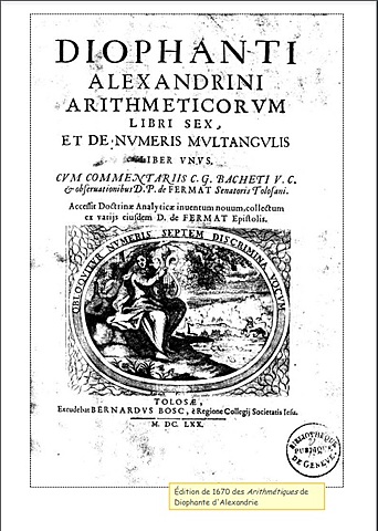 DIOPHANTE D'ALEXANDRIE