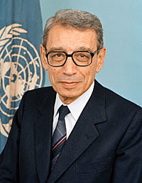 Sexto Secretario General: Boutros Boutros-Ghali
