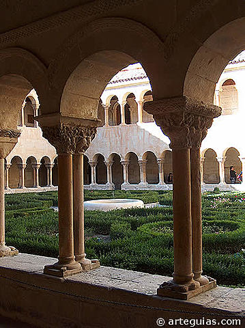 Construccion del Monasterio de Silos. Primer templo románico